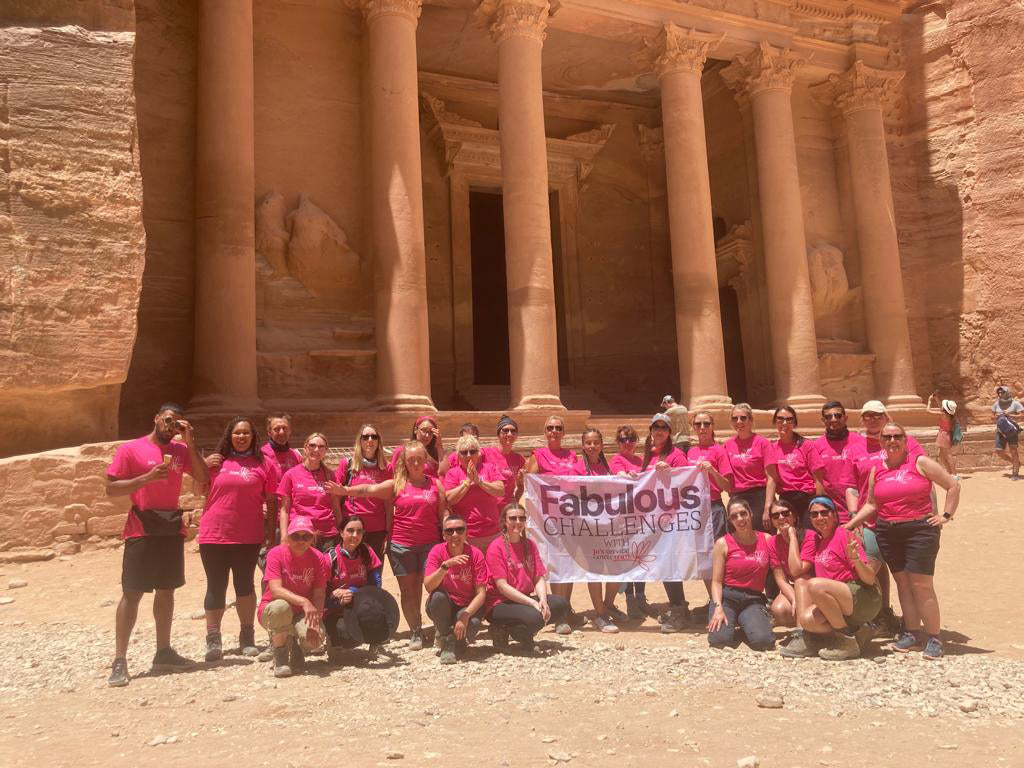 KGN JOINS FABULOUS CHALLENGE & HIKES TO PETRA 2022